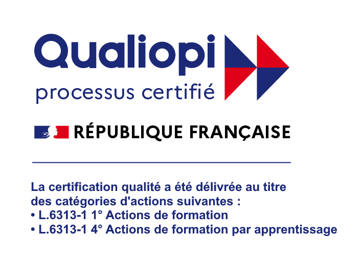 Logo de la certification Qualiopi